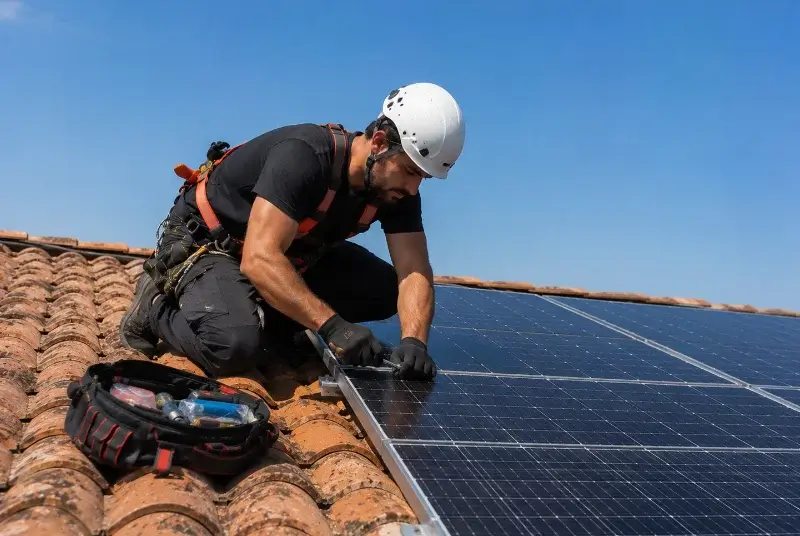 Maintenance et monitoring de panneaux solaires à Marquay