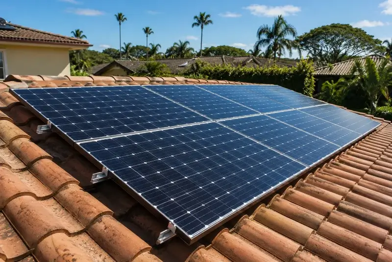 Installation de panneaux solaires à Marquay